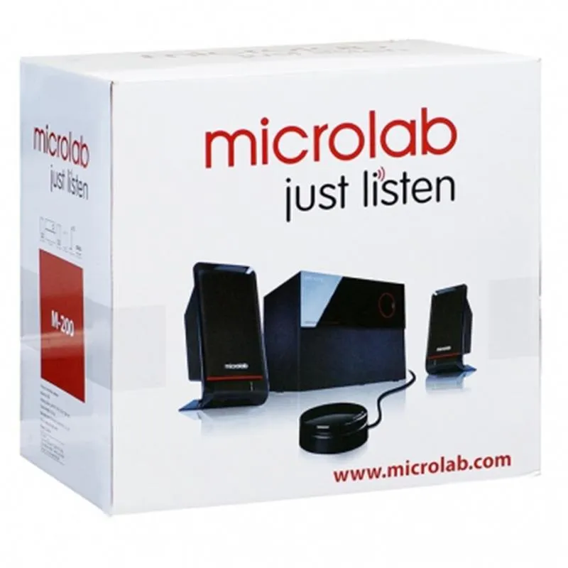 Акустична система Microlab M-200 Black - мініатюра 5