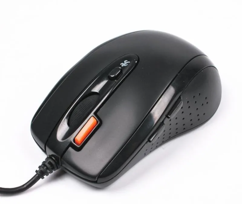 Миша A4Tech N-70FX-1 Black V-Track - зображення 1