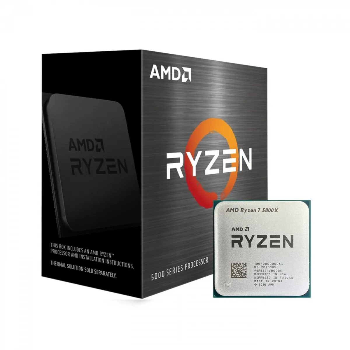 Процесор AMD Ryzen 7 5800X (3.8GHz 32MB 105W AM4) Box (100-100000063WOF) - мініатюра 5