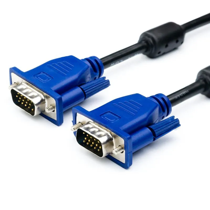 Кабель Atcom VGA - VGA (M/M), HD15, 25 м, Black (13274) - зображення 1