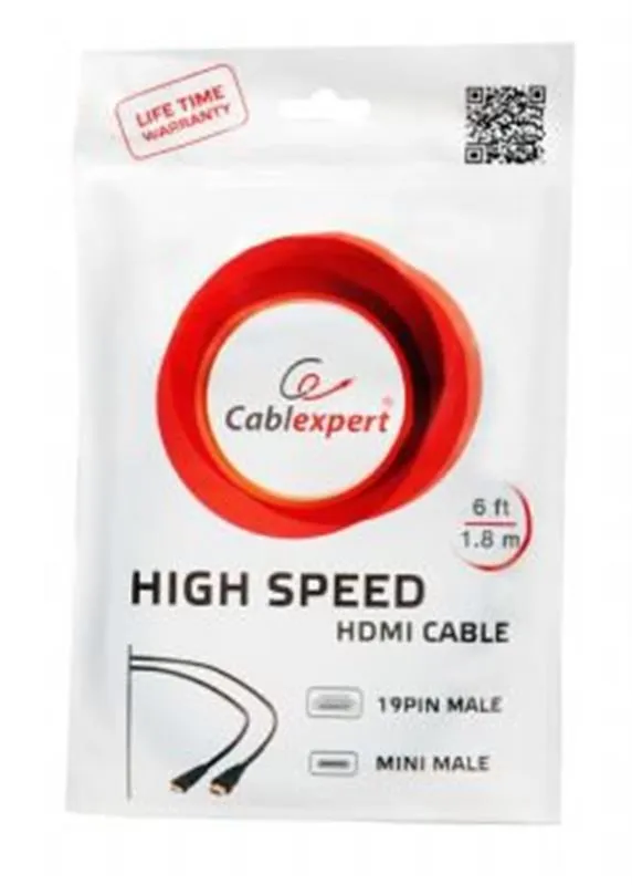 Кабель Cablexpert HDMI - micro-HDMI V 2.0 (M/M), 4.5 м, Black (CC-HDMID-15) - мініатюра 2