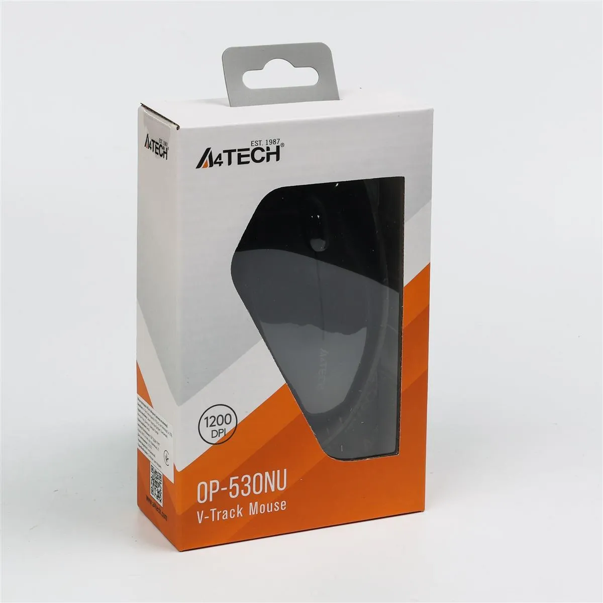 Миша A4Tech OP-530NU Black V-Track - зображення 1