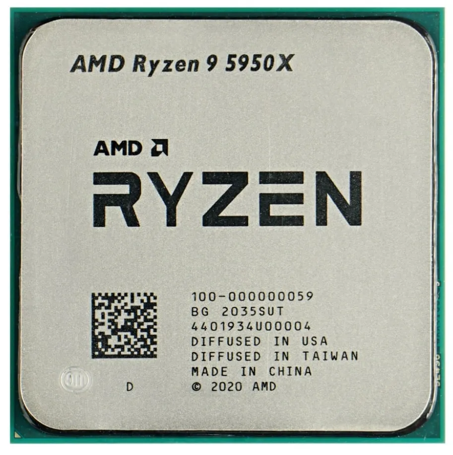 Процесор AMD Ryzen 9 5950X (3.4GHz 64MB 105W AM4) Box (100-100000059WOF) - мініатюра 2