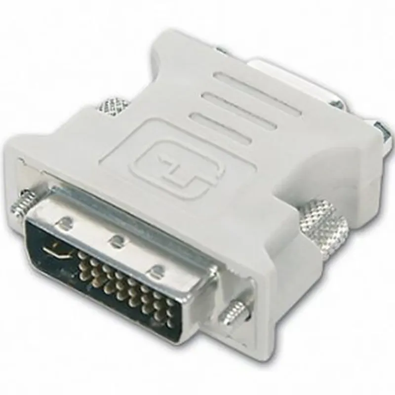 Адаптер Cablexpert DVI - VGA (M/F), White (A-DVI-VGA) - зображення 1