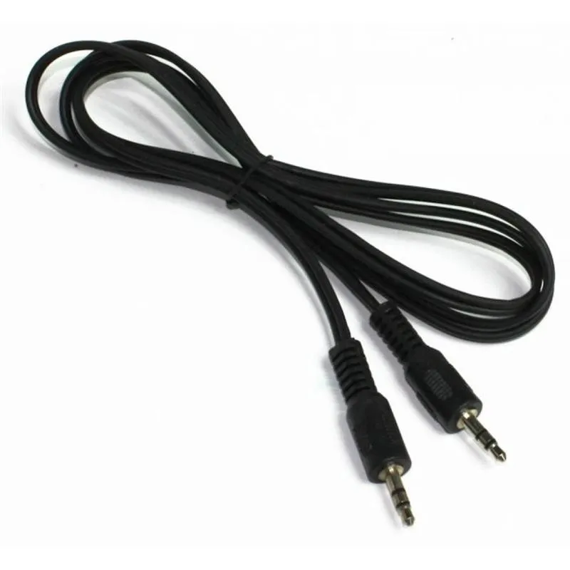Аудіо-кабель Cablexpert 3.5 мм - 3.5 мм (M/M), 5 м, Black (CCA-404-5M) - зображення 1