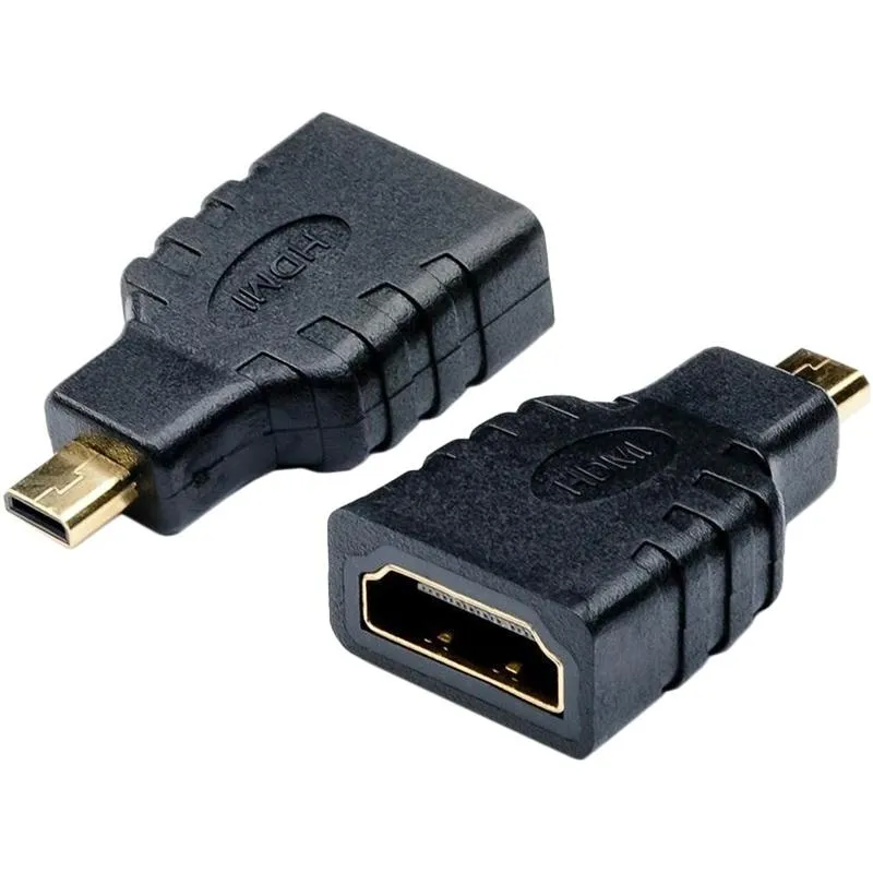 Перехідник Atcom HDMI - micro-HDMI (M/F), Black (16090) - зображення 1