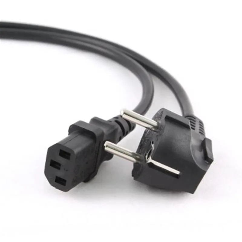 Кабель силовий Cablexpert PC-186-VDE-3M (CEE7/7-C13), перетин 3*1мм кв, 3м - зображення 1
