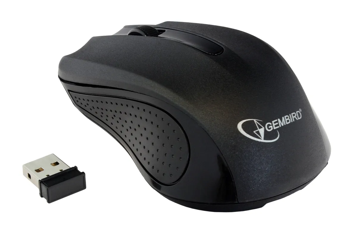 Миша бездротова Gembird MUSW-101 Black - мініатюра 3