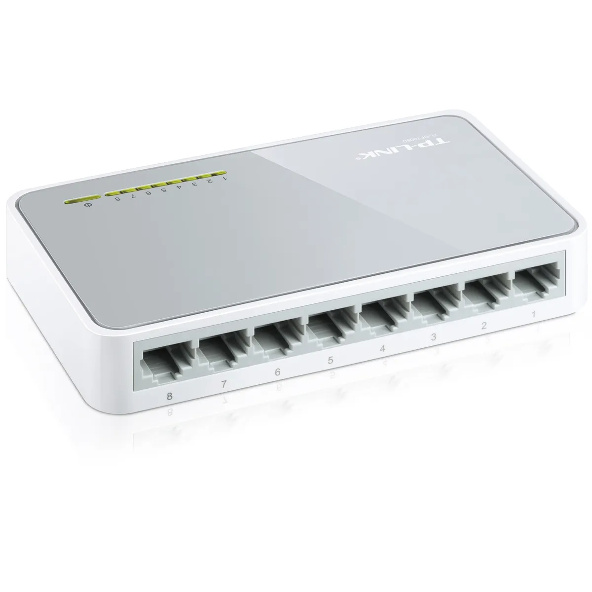 Комутатор TP-Link TL-SF1008D - мініатюра 7