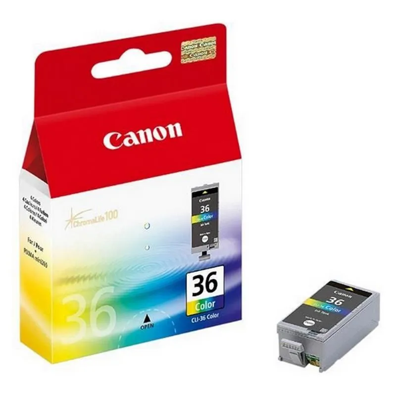 Картридж Canon (CLI-36) Pixma iP100/mini260 Color (1511B001) - мініатюра 2