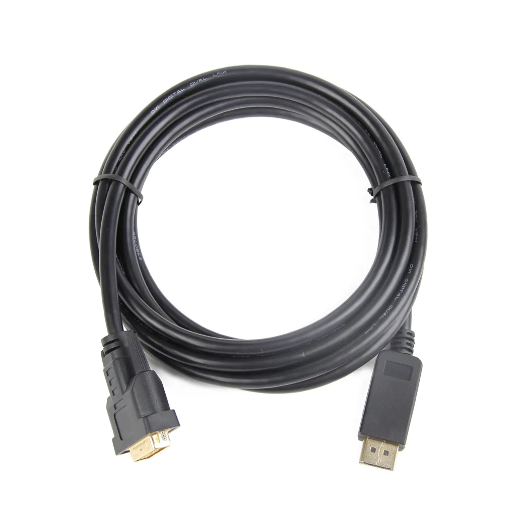Кабель Cablexpert CC-DPM-DVIM-1M DisplayPort вилка на DVI вилка, 1м - зображення 1