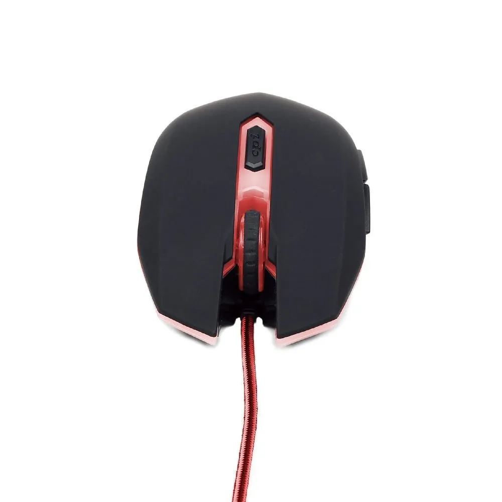 Миша Gembird MUSG-001-R червона USB - мініатюра 2