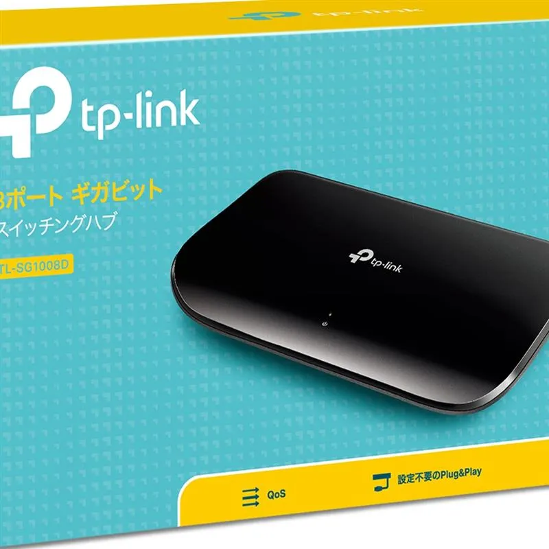 Комутатор TP-Link TL-SG1008D - мініатюра 3