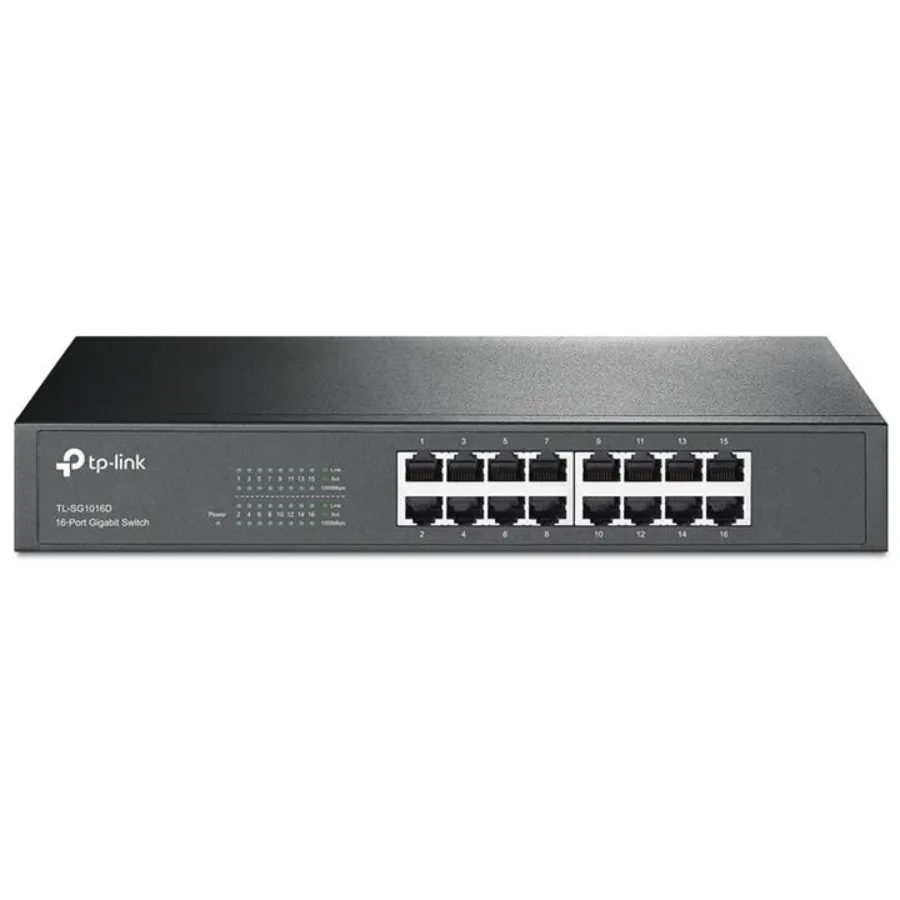 Комутатор TP-Link TL-SG1016D - мініатюра 4
