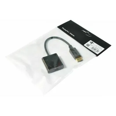 Перехідник Atcom DisplayPort - HDMI (M/F), 0.1 м, Black (16852) - мініатюра 2
