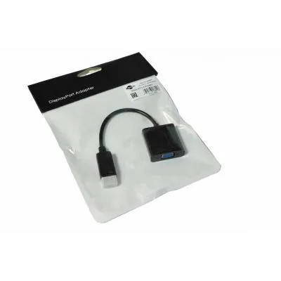 Перехідник Atcom DisplayPort - VGA (M/F), 0.1 м, Black (16851) - мініатюра 2