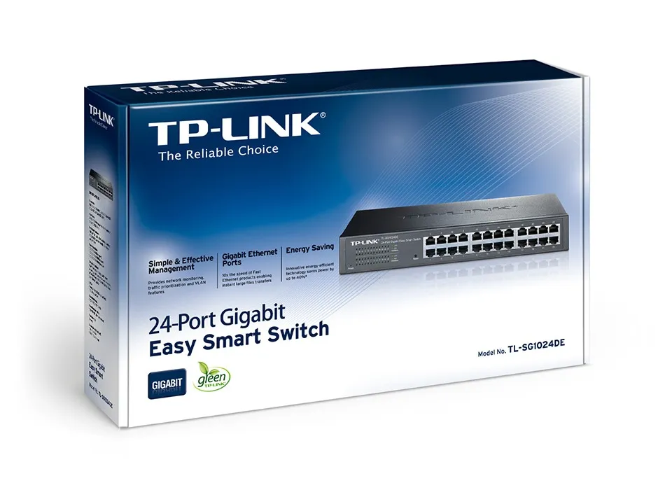 Комутатор TP-Link TL-SG1024DE - мініатюра 3