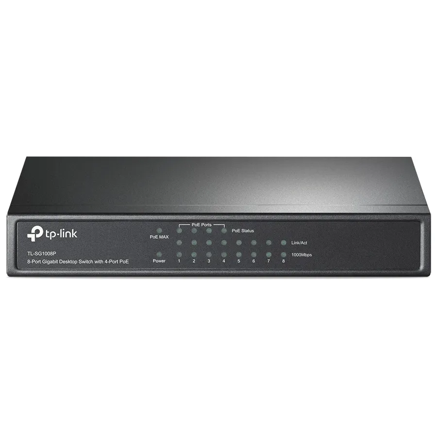 Комутатор TP-Link TL-SG1008P - мініатюра 5