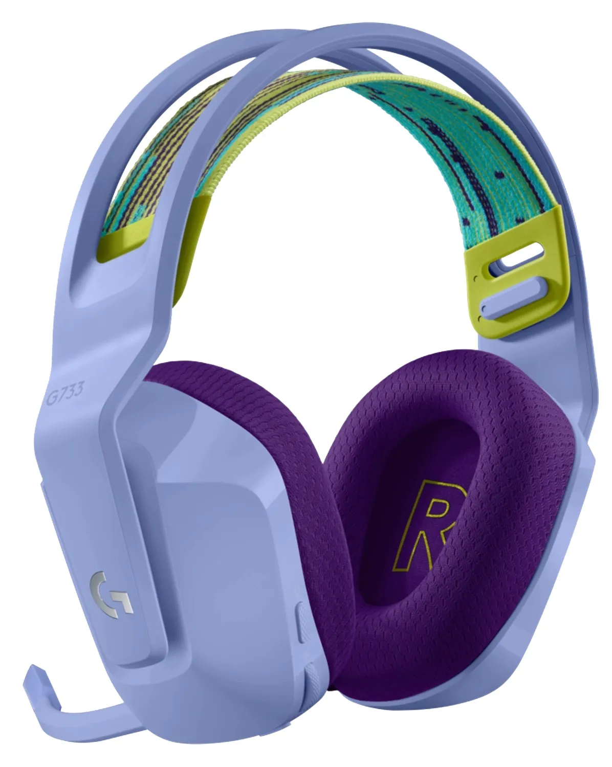 Гарнітура Logitech G733 Lilac (981-000890) - мініатюра 4
