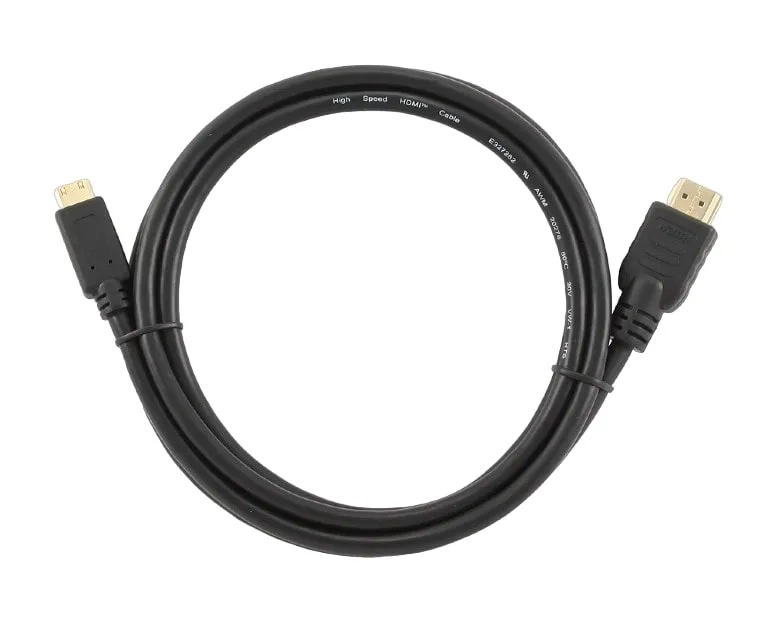 Кабель Cablexpert HDMI - mini-HDMI V 1.4 (M/M), 3 м, чорний (CC-HDMI4C-10) пакет - мініатюра 2