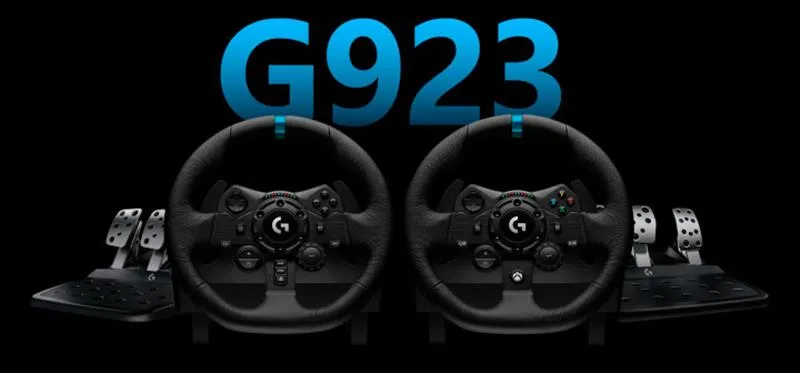 Кермо Logitech G923 for PS4 and PC Black (941-000149) - мініатюра 9