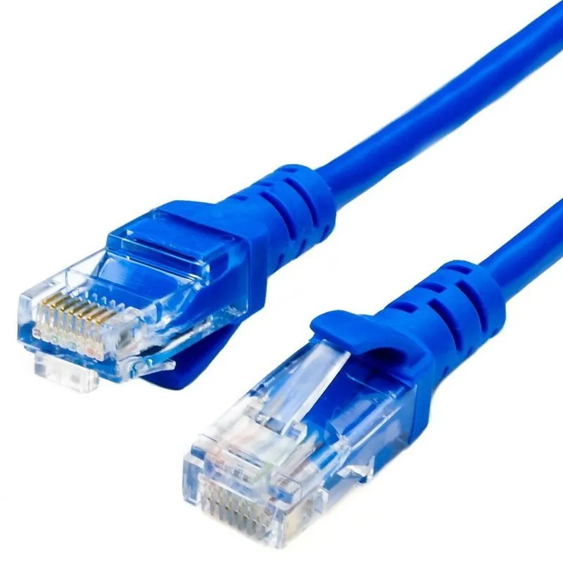Патч-корд литий, UTP, RJ45, Cat.5e, 25m, синій - мініатюра 3