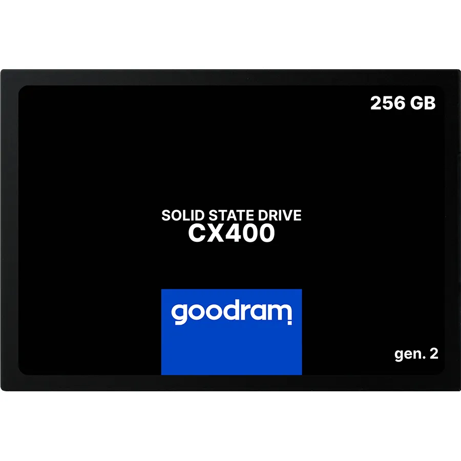 Накопичувач SSD  256GB Goodram CX400 Gen.2 2.5" SATAIII 3D TLC (SSDPR-CX400-256-G2) - зображення 1