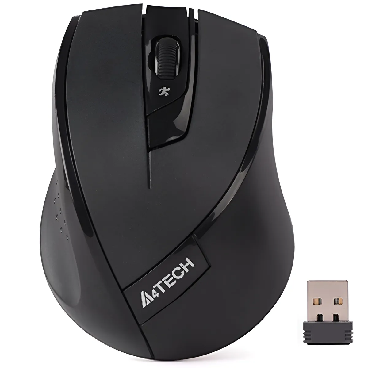 Мишка бездротова A4Tech G7-600NX-1 Black USB V-Track - мініатюра 4