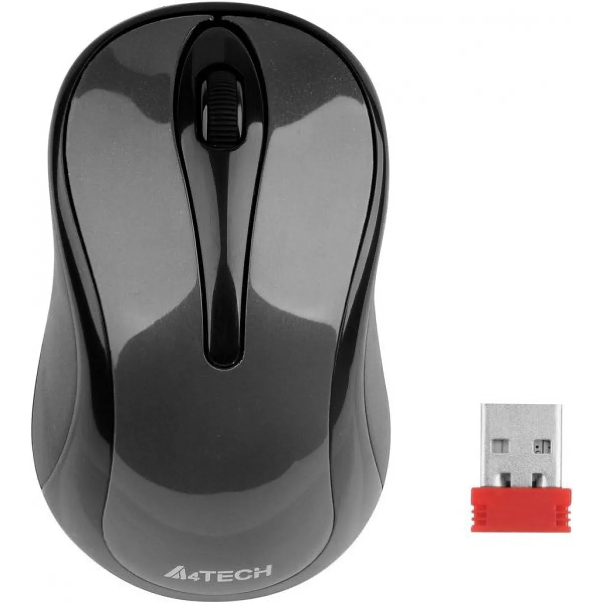 Миша бездротова A4Tech G3-280A Grey - зображення 1
