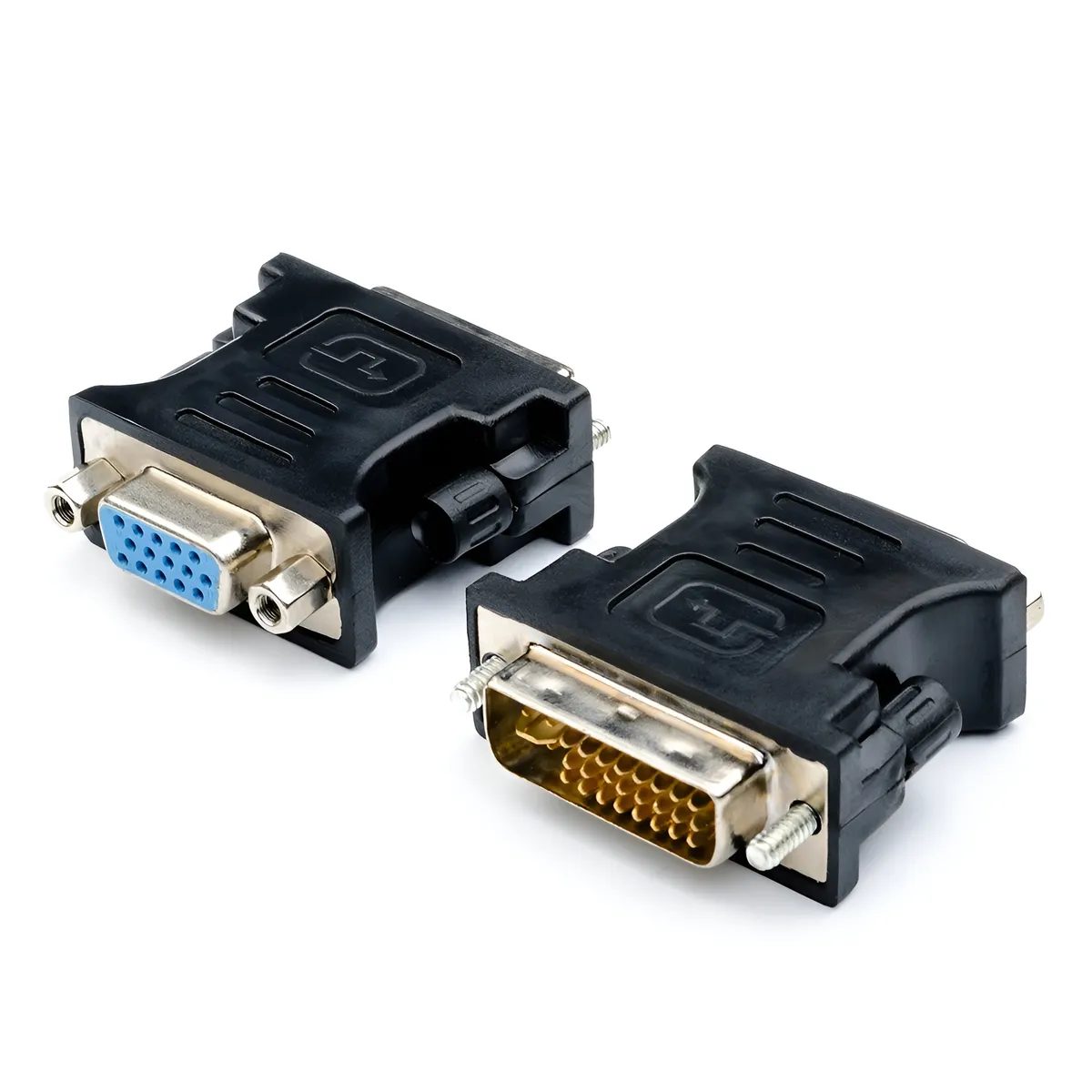 Перехідник Atcom DVI 24+5pin - VGA (M/F) Black (11209) - зображення 1