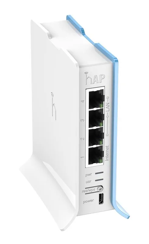 Бездротовий маршрутизатор Mikrotik hAP lite TC (RB941-2ND-TC) - мініатюра 4