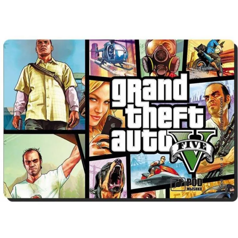 Килимок для миші Podmyshku GTA 5 - зображення 1