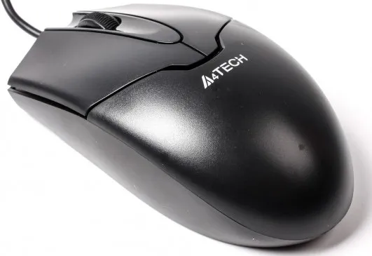 Миша A4Tech OP-550NU Black USB V-Track - зображення 1