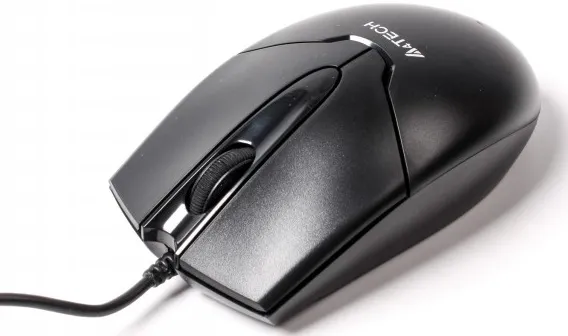 Миша A4Tech OP-550NU Black USB V-Track - мініатюра 2