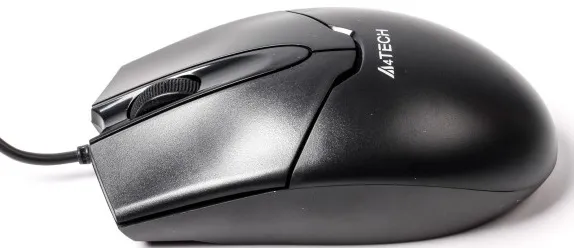 Миша A4Tech OP-550NU Black USB V-Track - мініатюра 3