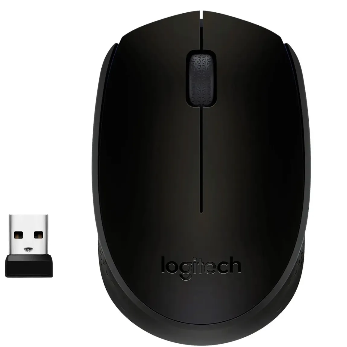 Миша бездротова Logitech M170 Grey/Black (910-004642) - зображення 1