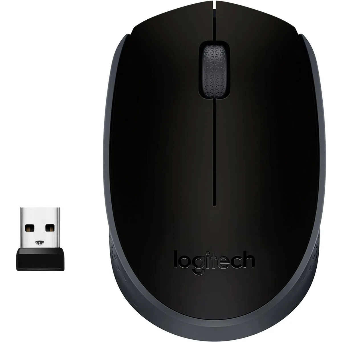 Миша бездротова Logitech M171 Grey/Black (910-004424) - мініатюра 9