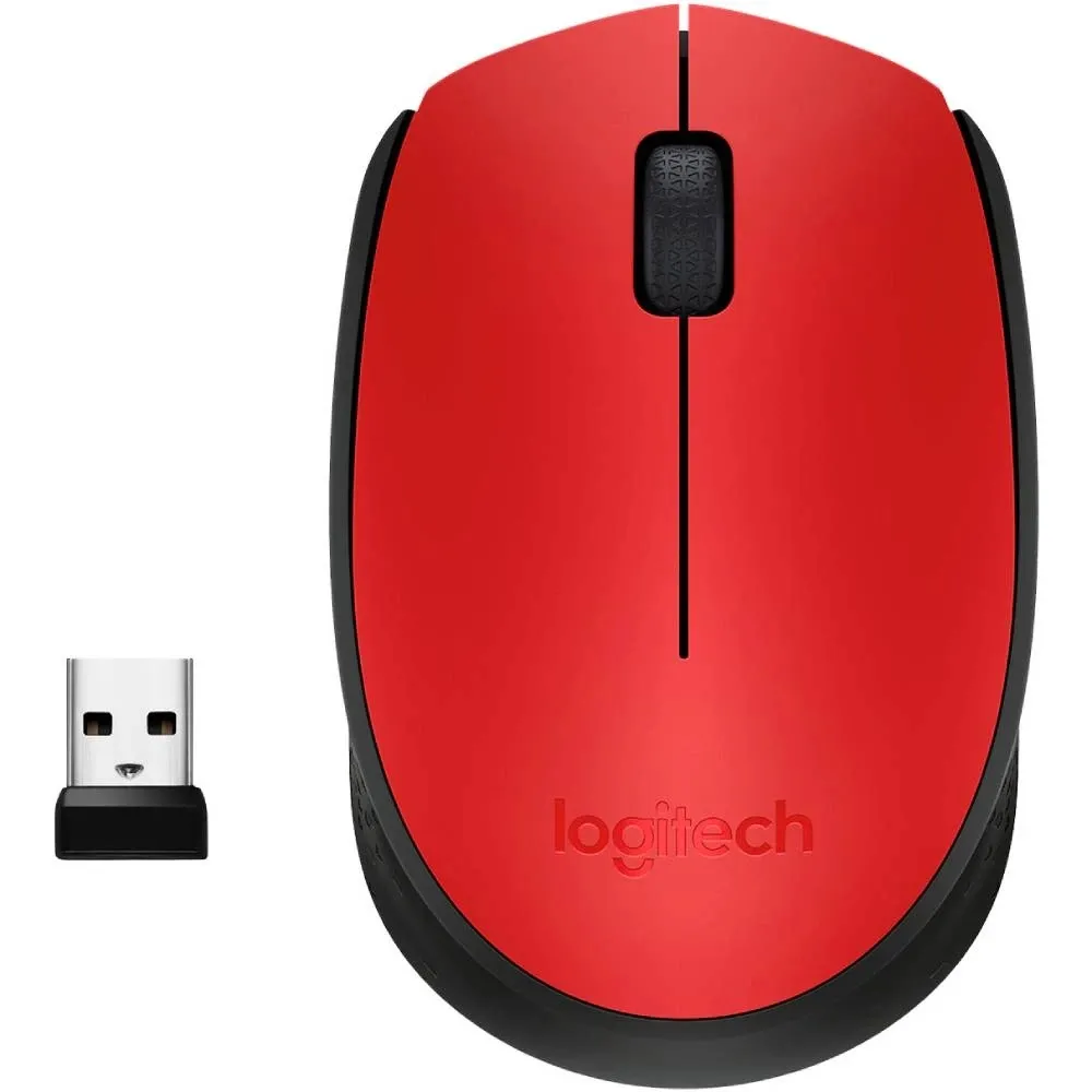 Миша бездротова Logitech M171 Red/Black (910-004641) - мініатюра 10