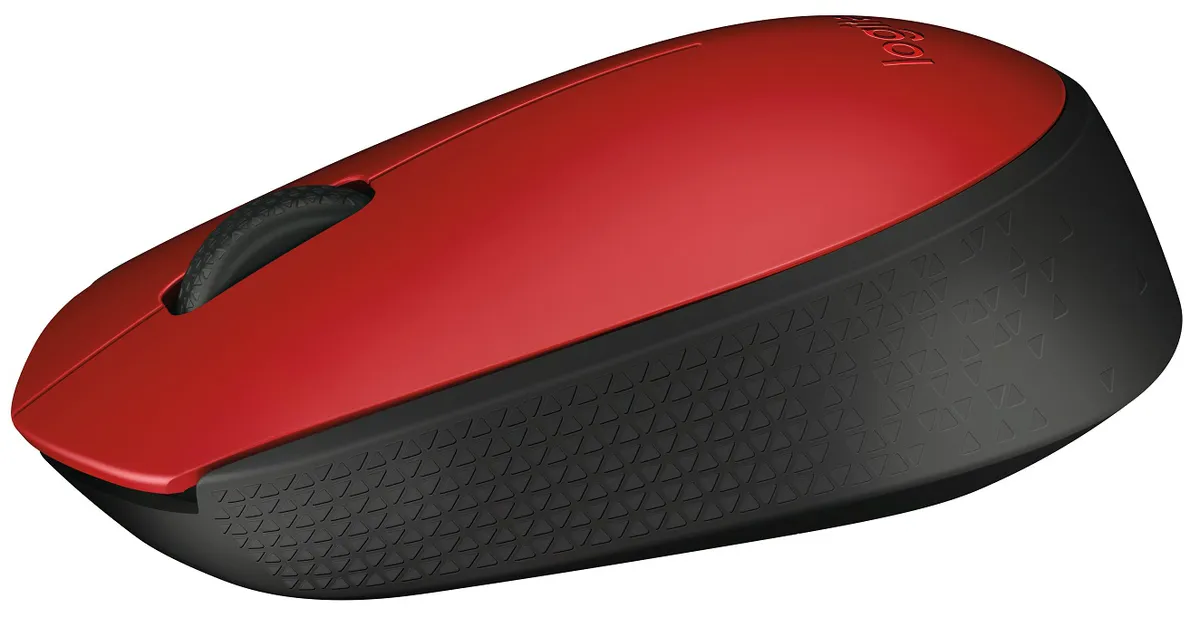 Миша бездротова Logitech M171 Red/Black (910-004641) - мініатюра 2