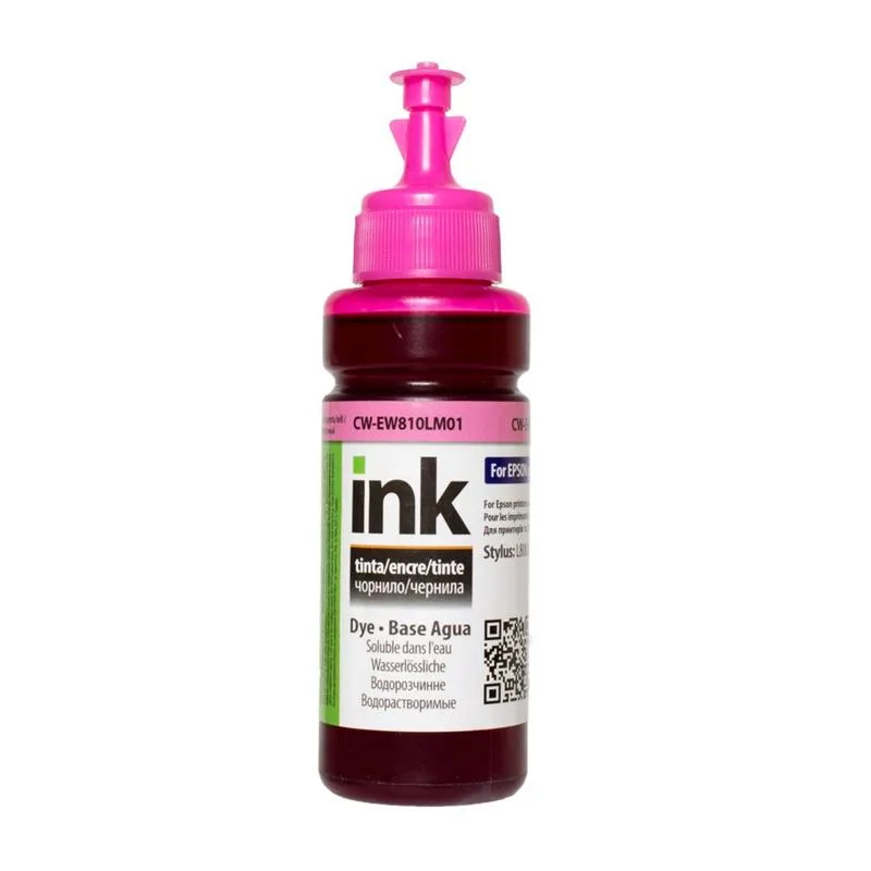 Чорнило ColorWay Epson L800/L810/L850 (Light Magenta) (ColorWay-EW810LM01) 100мл - зображення 1