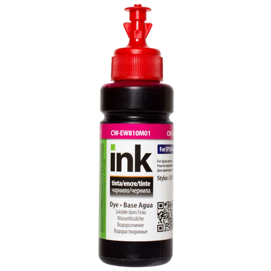 Чорнило ColorWay Epson L800/L810/L850 (Magenta) (ColorWay-EW810M01) 100мл - зображення 1