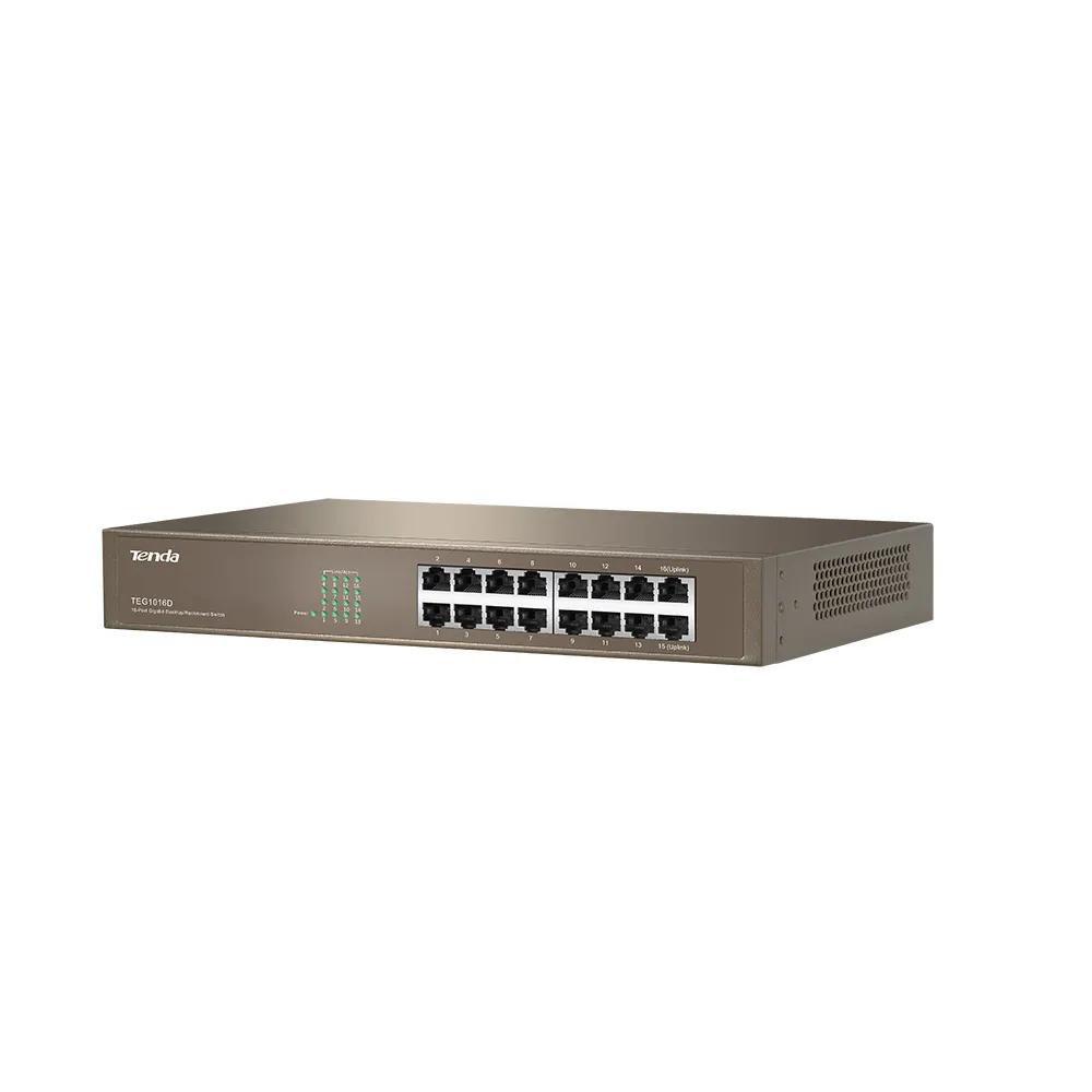 Комутатор Tenda TEG1016D - мініатюра 2