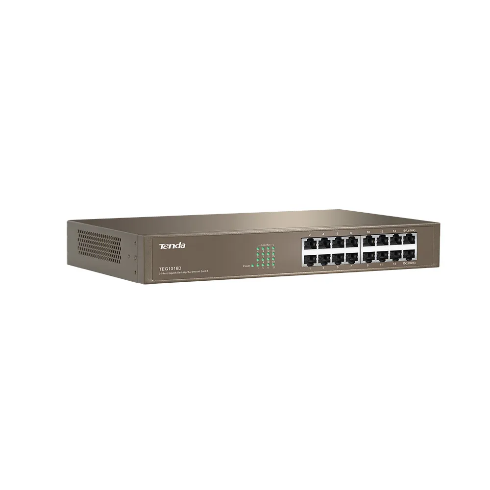 Комутатор Tenda TEG1016D - мініатюра 3
