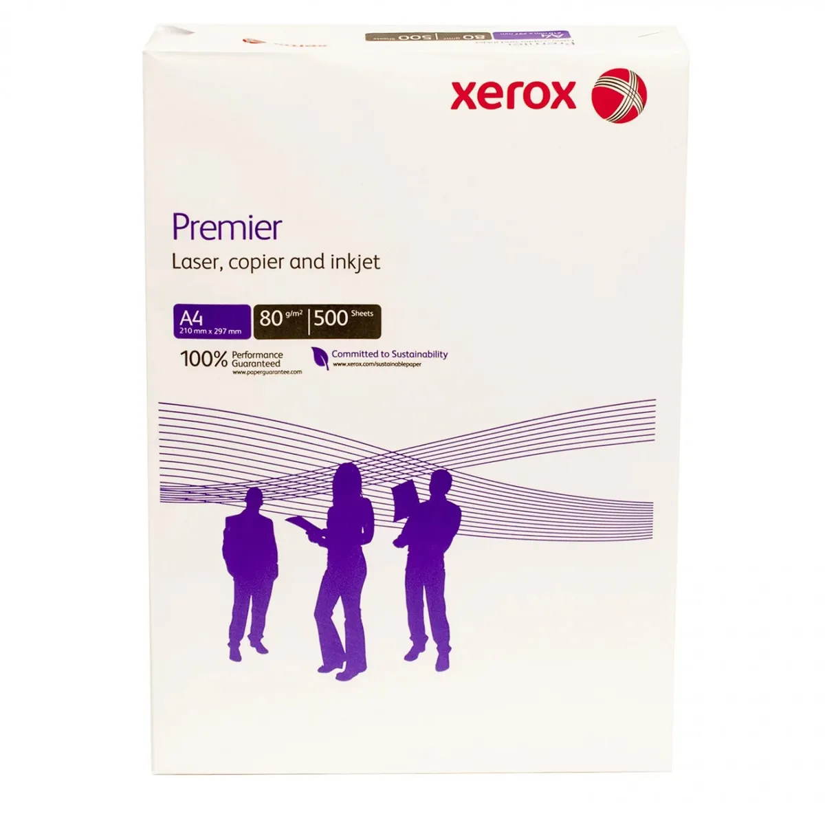 Папір XEROX офісний Premier 80г/м2, А4, 500л, Class A (003R91720) - зображення 1