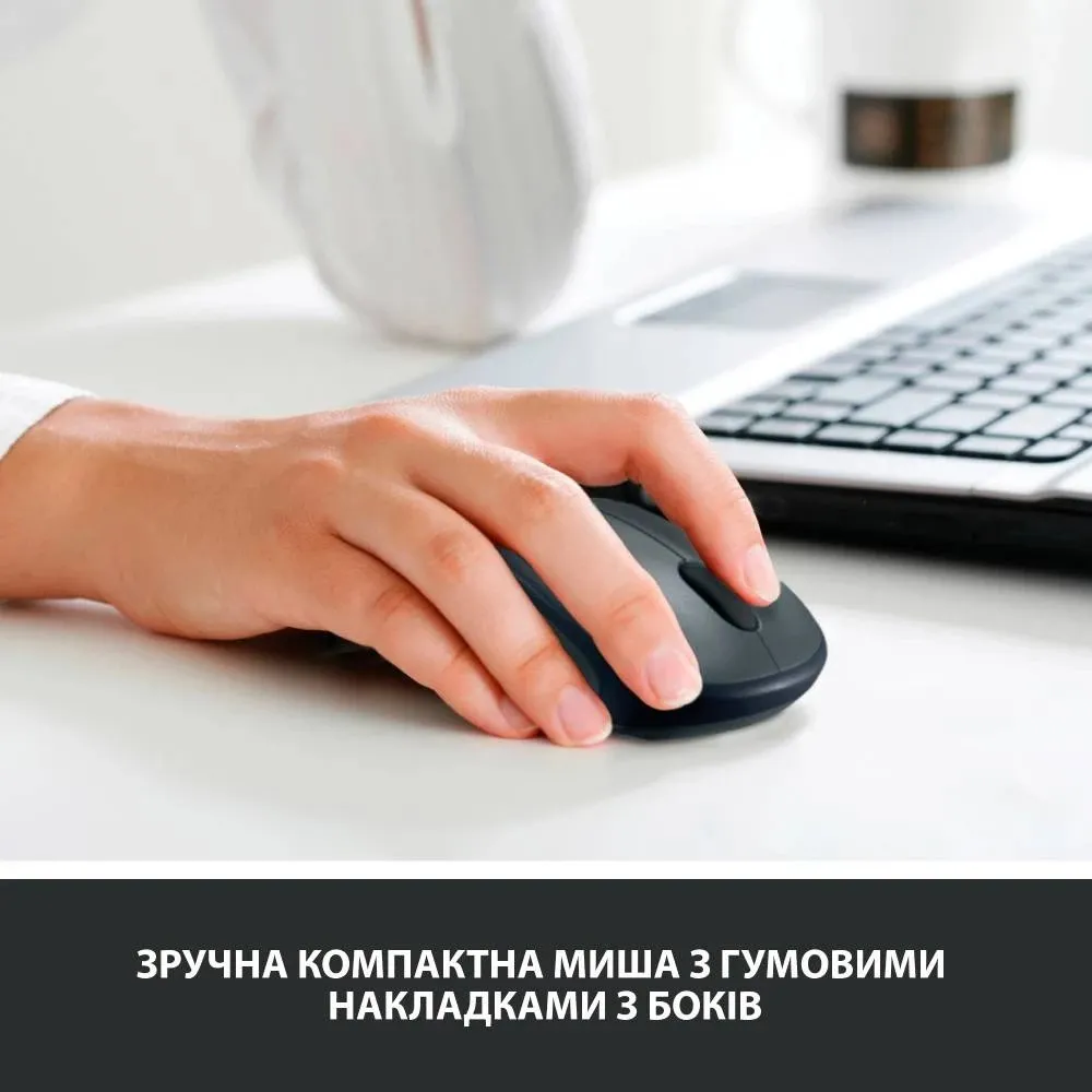 Миша бездротова Logitech M235 Grey (910-002201) - мініатюра 6