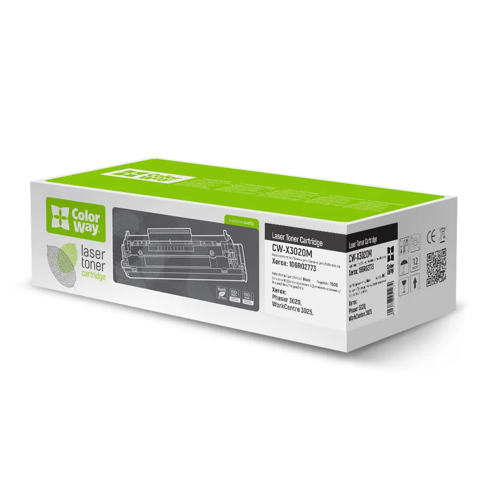 Картридж ColorWay (ColorWay-X3020M) Xerox Phaser 3020/WC3025 (106R02773) - мініатюра 9