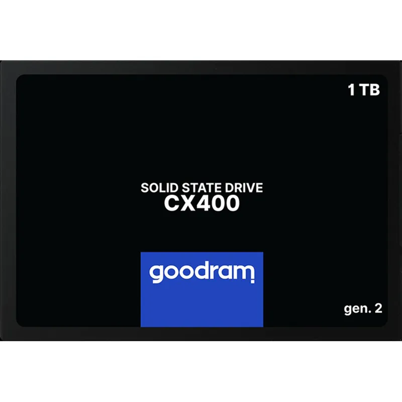 Накопичувач SSD 1ТB Goodram CX400 Gen.2 2.5" SATAIII 3D TLC (SSDPR-CX400-01T-G2) - зображення 1