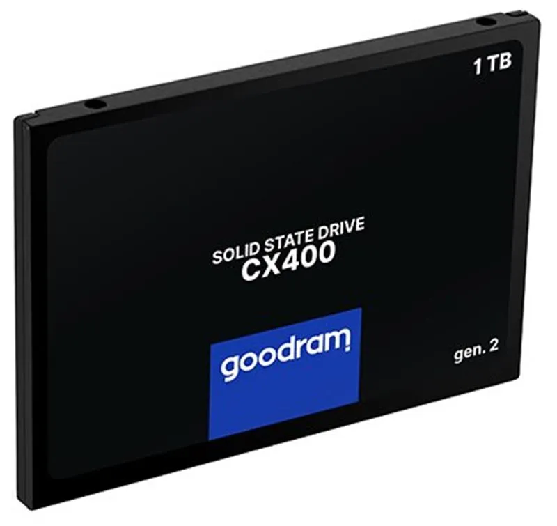 Накопичувач SSD 1ТB Goodram CX400 Gen.2 2.5" SATAIII 3D TLC (SSDPR-CX400-01T-G2) - мініатюра 2