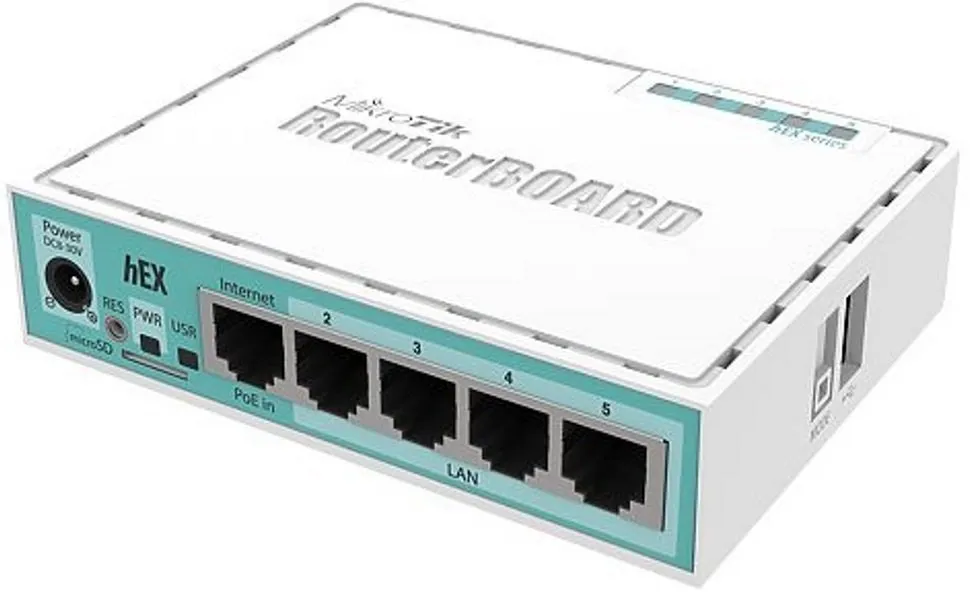 Маршрутизатор MikroTik RouterBOARD RB750GR3 hEX - зображення 1