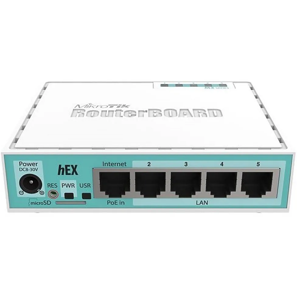 Маршрутизатор MikroTik RouterBOARD RB750GR3 hEX - мініатюра 5